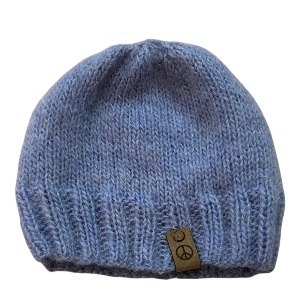 Knit Happens Cozy Blue Beanie
